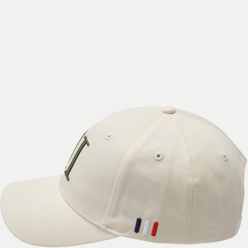 Les Deux Caps ENCORE ORGANIC BASEBALL CAP 702043 IVORY/LICHEN GREEN